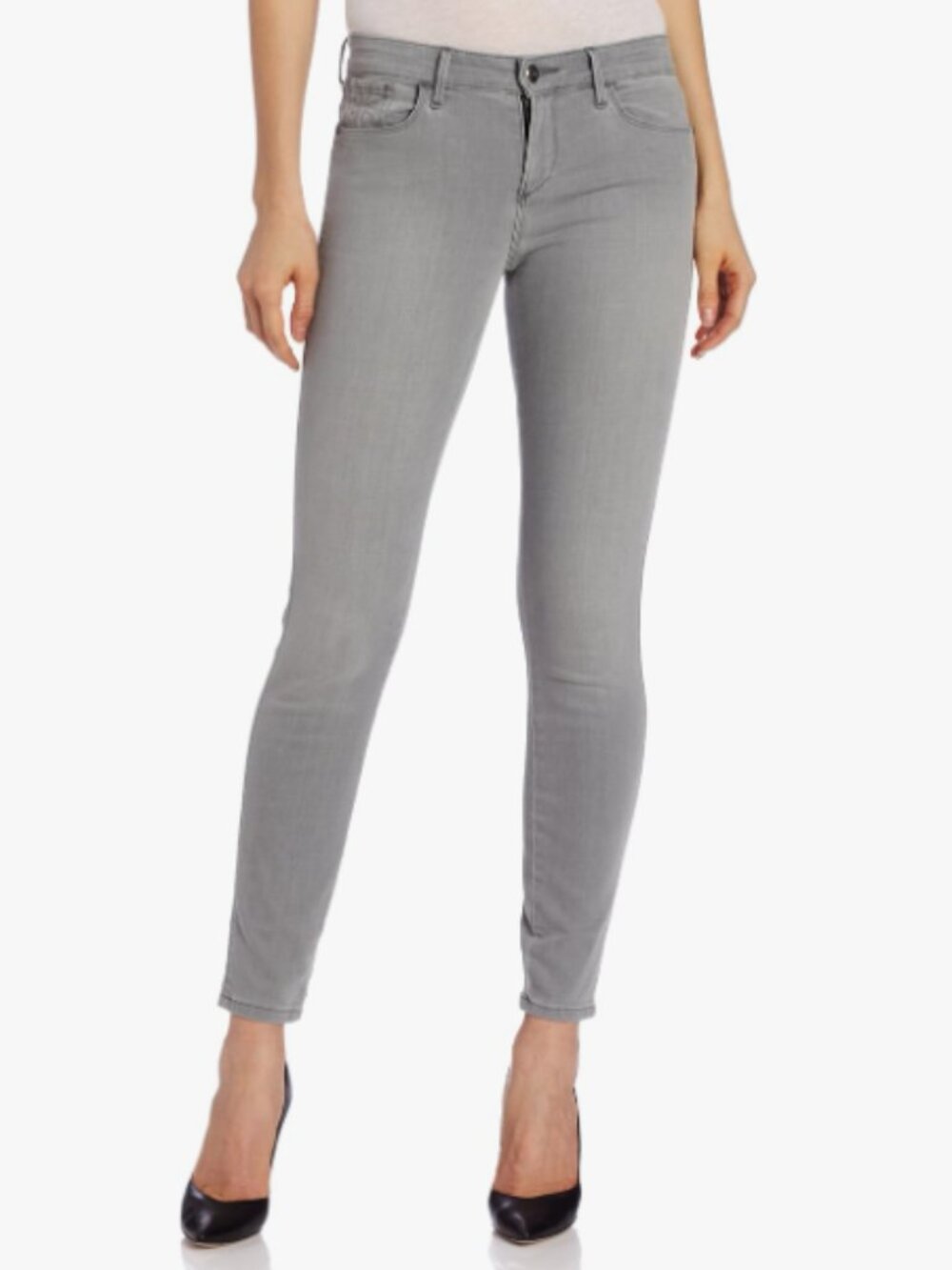 NEW WITH TAGS Habitual Women's Grace Elysium Gray Skinny Jeans, Sz. 32